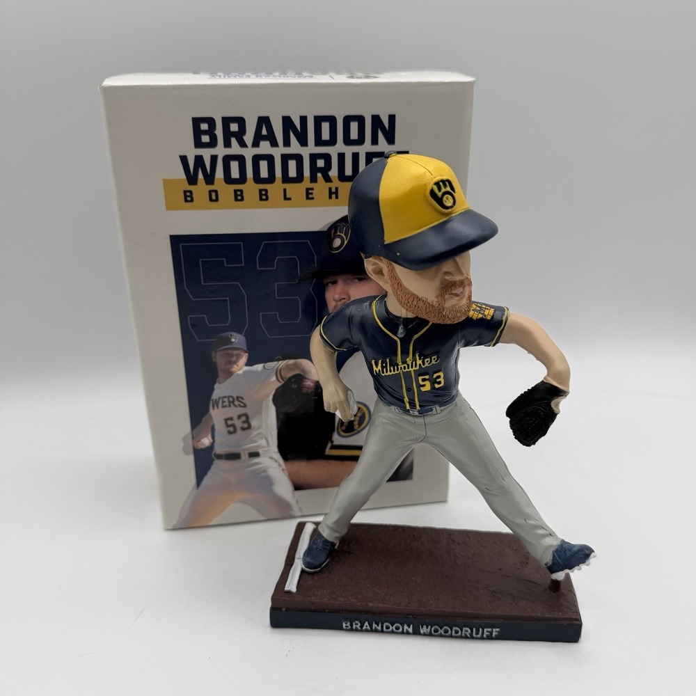 Brandon‎ Woodruff Milwaukee Brewers Bobblehead SGA 2021